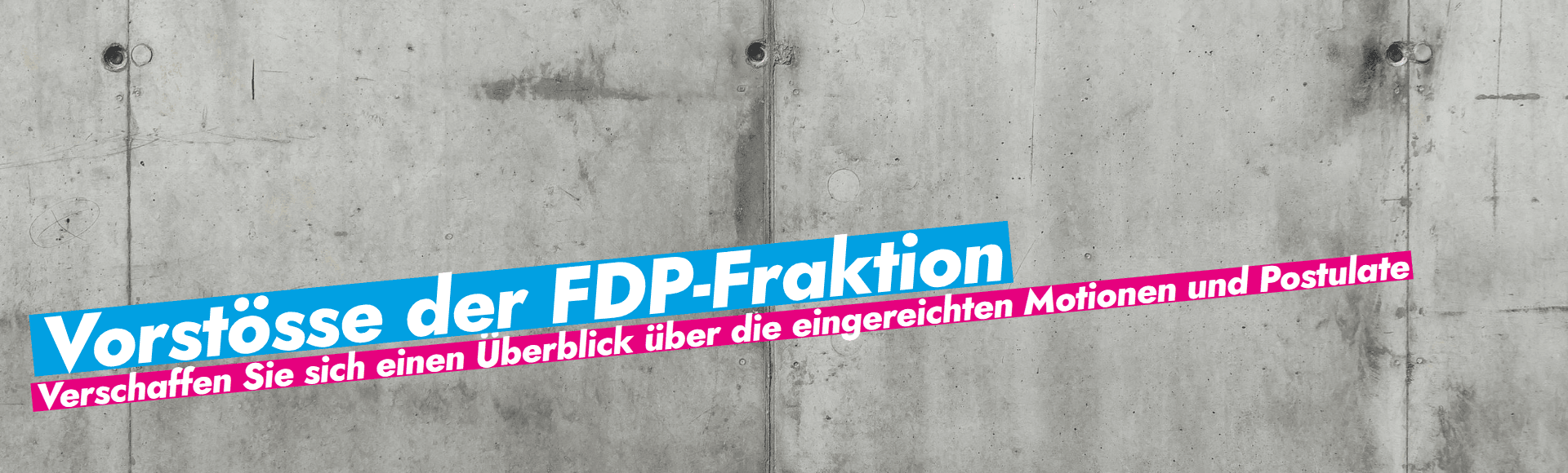 FDP - PLR Slider