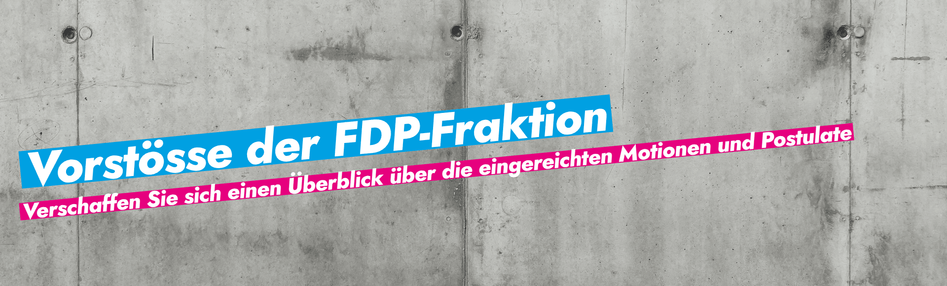 FDP - PLR Slider